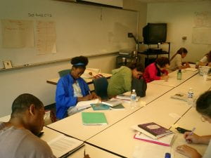 Photo of participants at Hoosier Writing Project